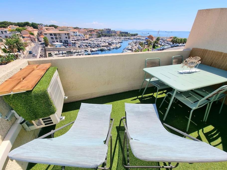 Superbe Appartement Avec Vue Mer Et Terrasse Sausset-les-Pins Buitenkant foto